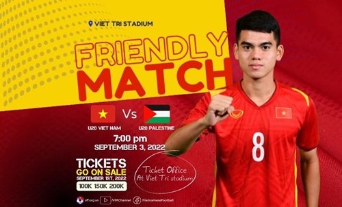 Mua vé xem trận U20 Việt Nam gặp U20 Palestine tại đâu?